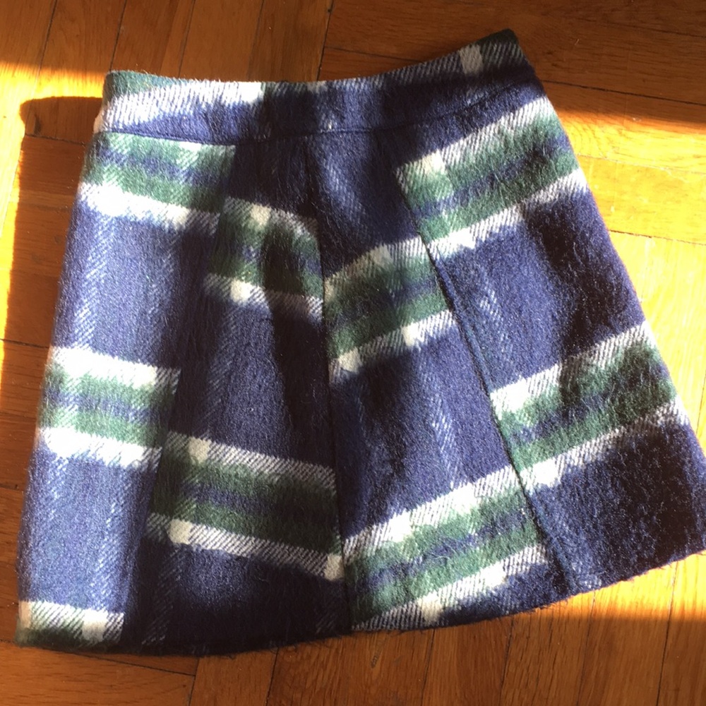Blue Mini skirt